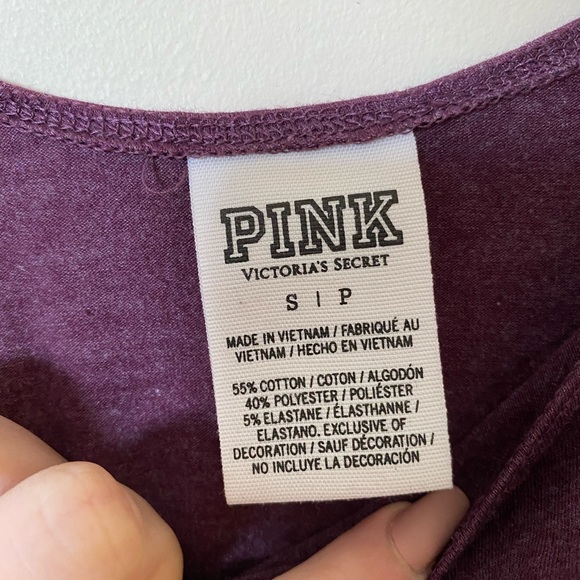 Long Sleeve Victoria’s Secret PINK Bodysuit - Picture 4 of 4